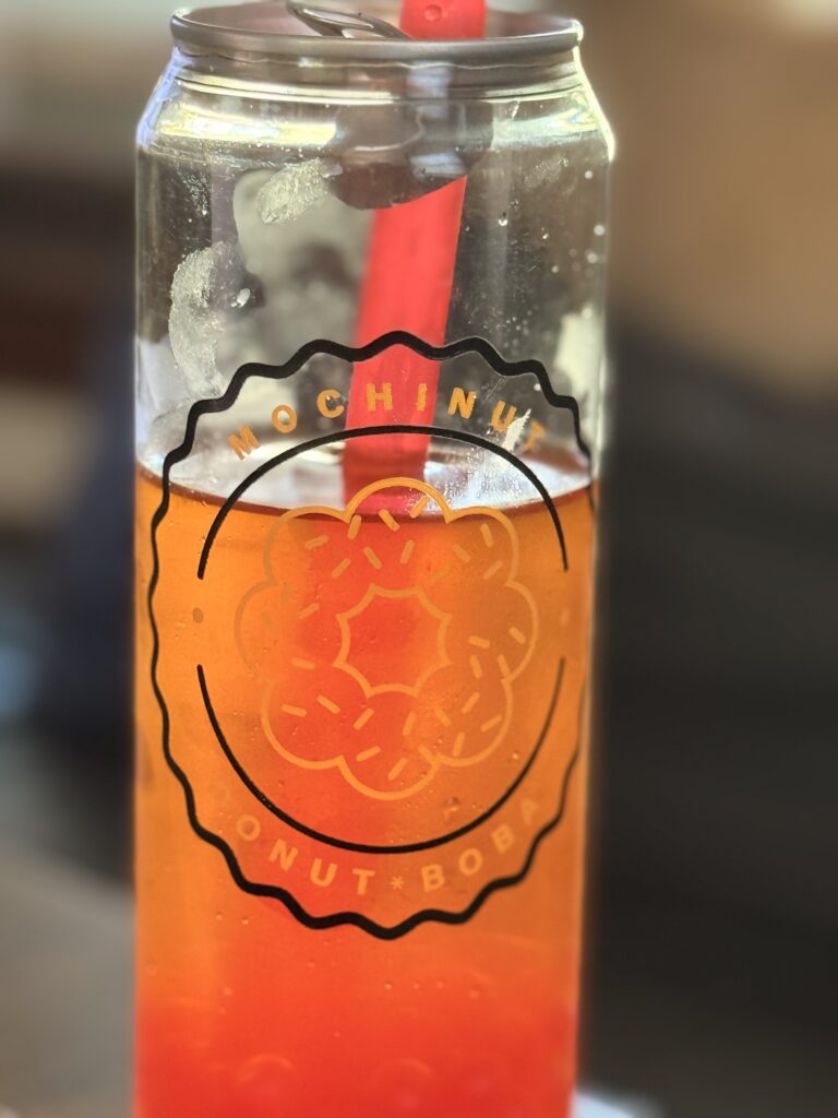 Peach Mango Boba